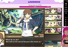 Lewdneko's Evenicle play gets steamy 😈