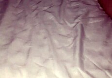 Roxy visits in sexy shorts to offer her ass at midnight