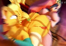 Ponypmv spectacle featuring anime hentai elements