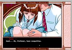 Immoral Study Español Scenario 1 Shirakawa Reiko Retro Visual Novel Full Gameplay Scoop Software 1995