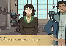 four elements trainer book 4 love part 63 - zhu li gets some love