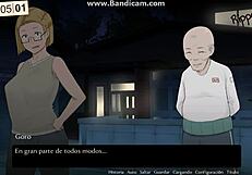 Medusa, the milfy yoga instructor, asks, 'Want to ride my cock all day?'