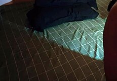 asian babe jumps on big cock fresh from shower