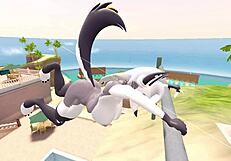 Loona Skips Work As Boss In Cartoon World