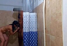 Husband finds hot guy in bath and fucks him
