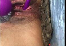 Ebony Olivia Offers Juicy Tits for Hard Fucking