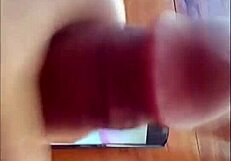 Intense cum tribute to asian slut outdoors