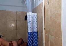 Husband finds hot guy in bath and fucks him