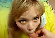 why did you distract me from the computer? now i'm fucking this cute blonde hard