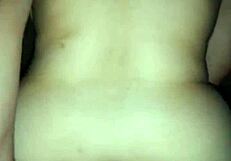 a quick fuck with big natural tits before bed