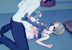 The Idolm Star Cinderella Girls’ Koume Shirasaka and Hinako Kita in hot 3D animated hentai.