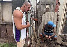 Anal invasion with beautiful latina in lingerie!