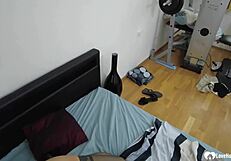 Brunette Amateur Babe Sucks Cock Deep And Swallows Cumshot