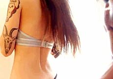 Luna Lovely's Tight Pussy Ripped By Double Cocks