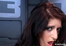 Brunette Ebony Slut Uses Vibrator