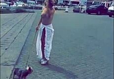 Intense Public Blowjob By Flashing Milf In Outdoor Nudist Spot