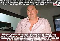 So, this German housewife meets a stranger at casting