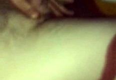 Amateur masturbation session with camera play