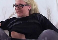 German Escort Sucks Cock During Phone Call