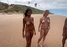 Fucking Hot Woman On Beach With Spectators