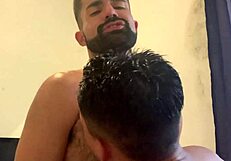 A young and straight Amador meets a Latino twink at the beach for some fun.