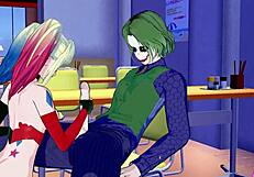 i’m obsessed with harley quinn hentai blowjobs