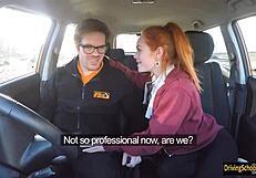 Does redhead ella hughes swallow that hot cumload?