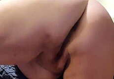 close up of big ass and pussy fingering masturbation