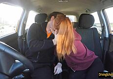 Does redhead ella hughes swallow that hot cumload?