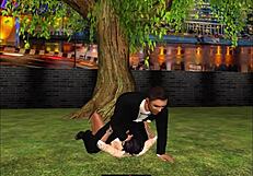 Sweet Appetizer Featuring Cartoon Characters In A Fun Scenario