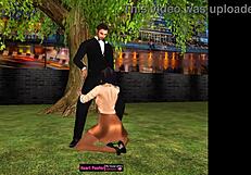 Sweet Appetizer Featuring Cartoon Characters In A Fun Scenario