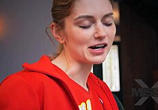 omg, caught my step bro with a boner and couldn't resist bending over for his monster cock in pov... help!