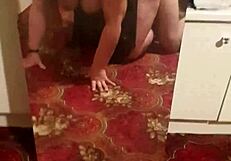 Is this doggystyle homevideo wife bent over for you?