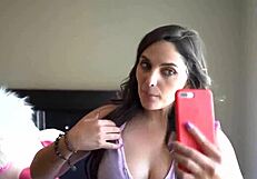 vania manzano poses in sexy pajamas hd