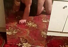 Is this doggystyle homevideo wife bent over for you?