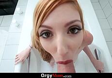 Stepson Boldly Fucks His Hardworking Stepmom In Intense Outdoor Orgy With Big Tits And Monster Cock