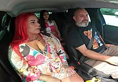 Oak Reindeer's dirty talk with chubby girl Suzan on the street