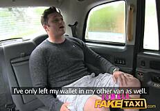 FemaleFakeTaxi Builder Cheats with Black Guy for Huge Creampie and Facial