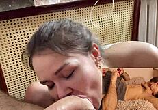 Can Marycandy Top This Deepthroat POV?