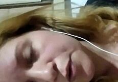 Daniela Martins in Retro BBW Blue Film Action!