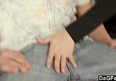 this brunette slut in lingerie is ready for intense fucking