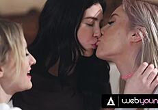 Sexy Melody Marks Competes with Hot Roommate for Best Pussy Ride