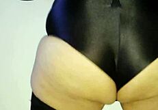 Smashing that thick shemale backside with raw power