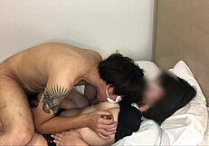 Amateur Japanese Couple Enjoys Intense Sex In Hotel On Anniversary