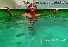 Naked In Pool Sucking Thick Cock Until Anal Penetration