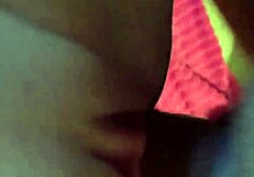 an amateur records a video at home with her partner