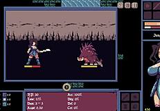 Loi: The Lover is a hentai game with pixel art.