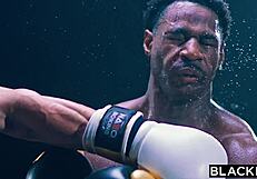 Vanna And Little Dragon Bent Over Sharing Big Black Cock In Anal Threesome