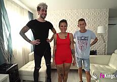 Premium Chilean Blowjob from Anty to Two Dirty Dudes