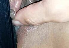 My uncle rubs my hairy pussy 😏